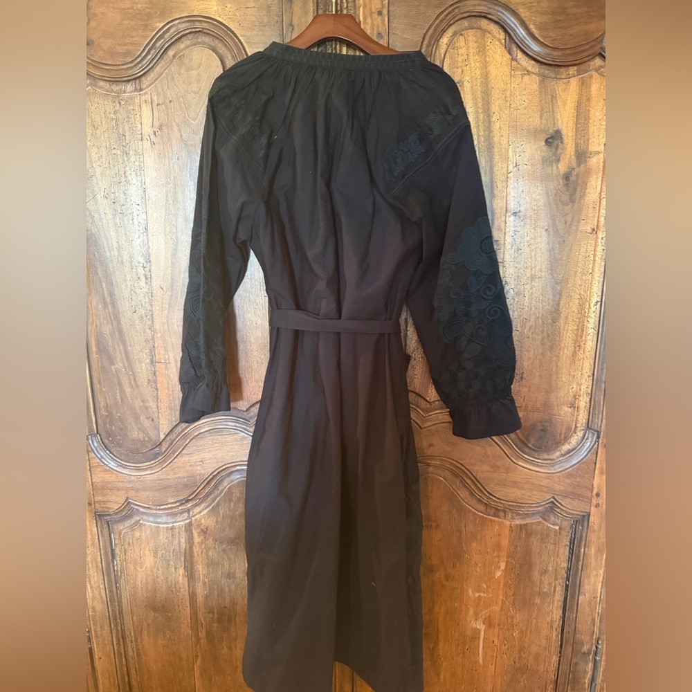 Julia Amory Coatue Caftan Dress in Coal- Size XL - Picture 6 of 8